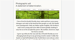 Desktop Screenshot of photographicwill.com